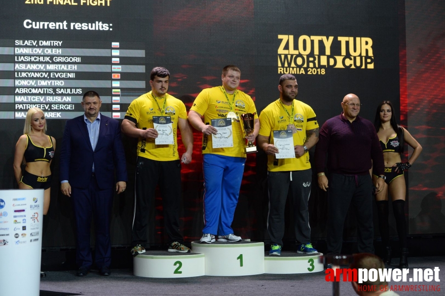 Zloty Tur 2018 - eliminations left hand # Armwrestling # Armpower.net