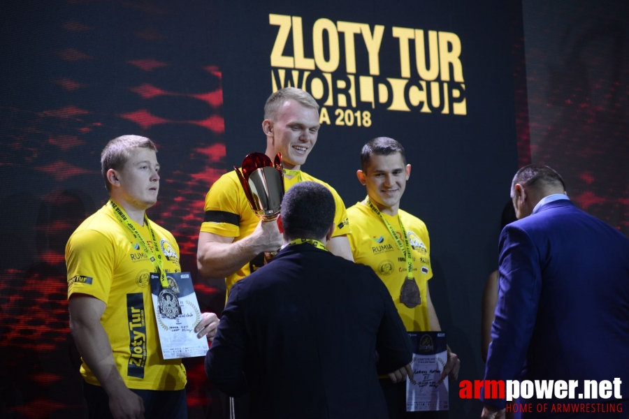 Zloty Tur 2018 - eliminations left hand # Siłowanie na ręce # Armwrestling # Armpower.net