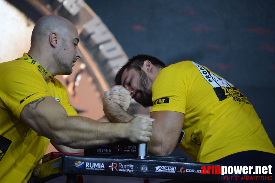 Zloty Tur 2018 - eliminations left hand # Siłowanie na ręce # Armwrestling # Armpower.net