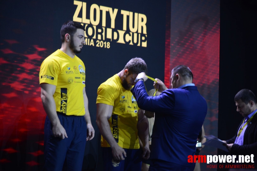 Zloty Tur 2018 - eliminations left hand # Armwrestling # Armpower.net