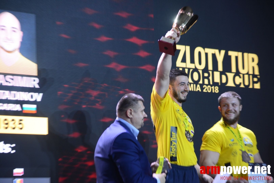 Zloty Tur 2018 - eliminations left hand # Armwrestling # Armpower.net