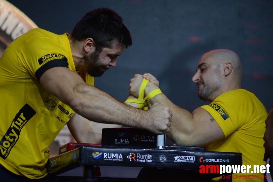 Zloty Tur 2018 - eliminations left hand # Armwrestling # Armpower.net