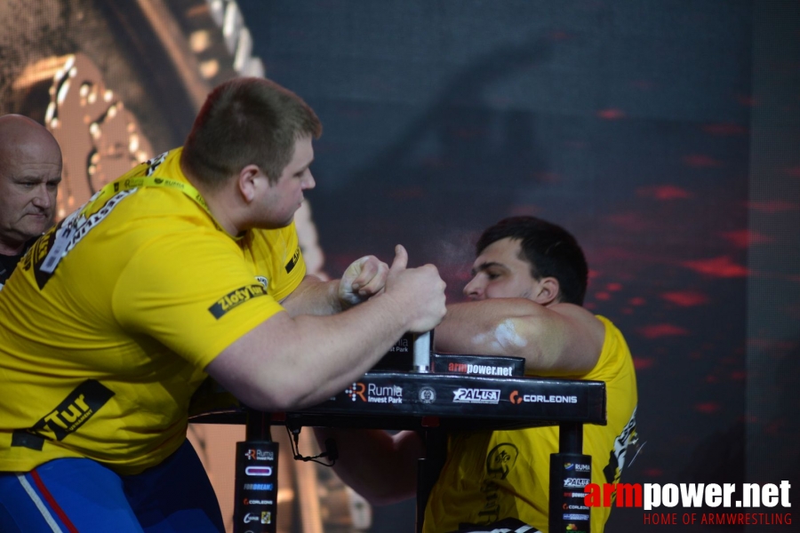 Zloty Tur 2018 - eliminations left hand # Siłowanie na ręce # Armwrestling # Armpower.net