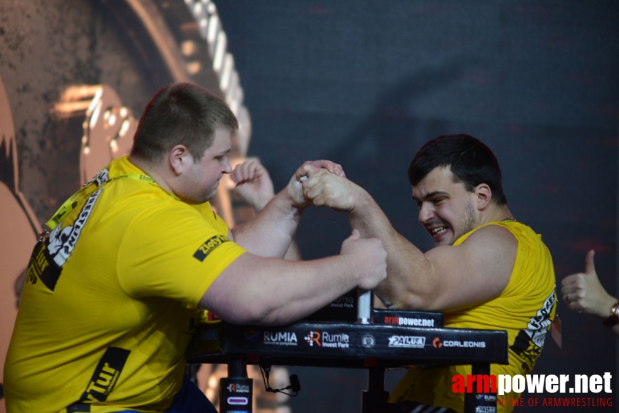 Zloty Tur 2018 - eliminations left hand # Siłowanie na ręce # Armwrestling # Armpower.net