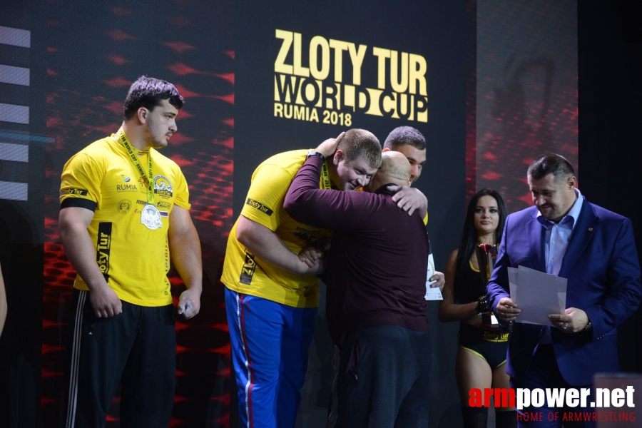 Zloty Tur 2018 - eliminations left hand # Armwrestling # Armpower.net