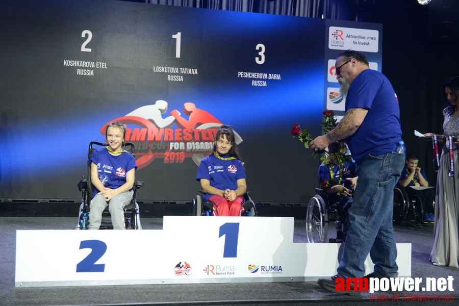 Disabled World Cup 2018 - day1 # Armwrestling # Armpower.net