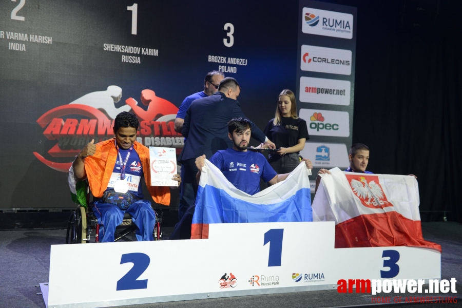 Disabled World Cup 2018 - day1 # Armwrestling # Armpower.net