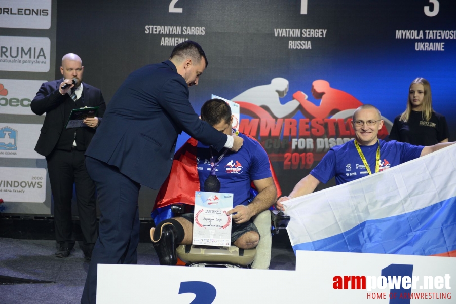 Disabled World Cup 2018 - day1 # Armwrestling # Armpower.net