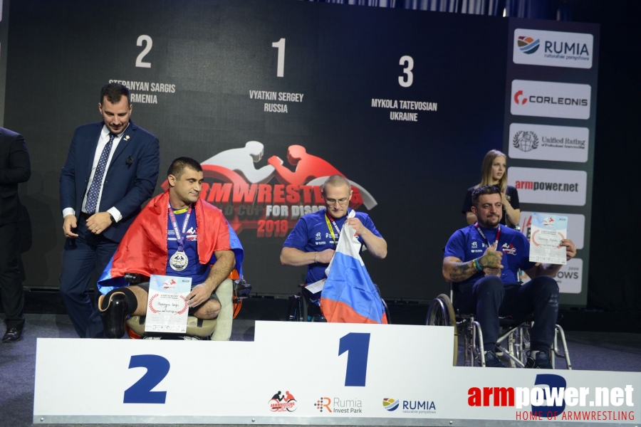 Disabled World Cup 2018 - day1 # Siłowanie na ręce # Armwrestling # Armpower.net