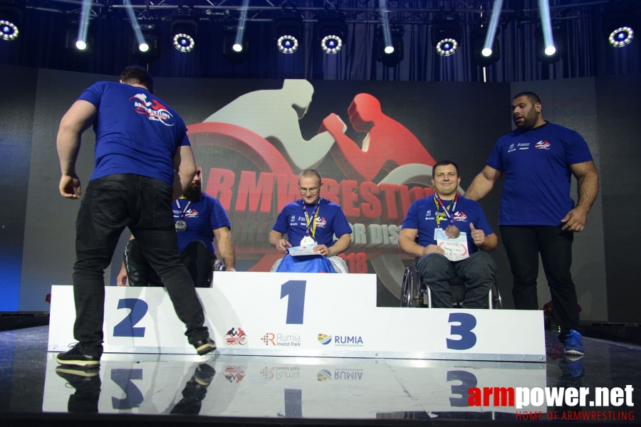 Disabled World Cup 2018 - day2 # Siłowanie na ręce # Armwrestling # Armpower.net