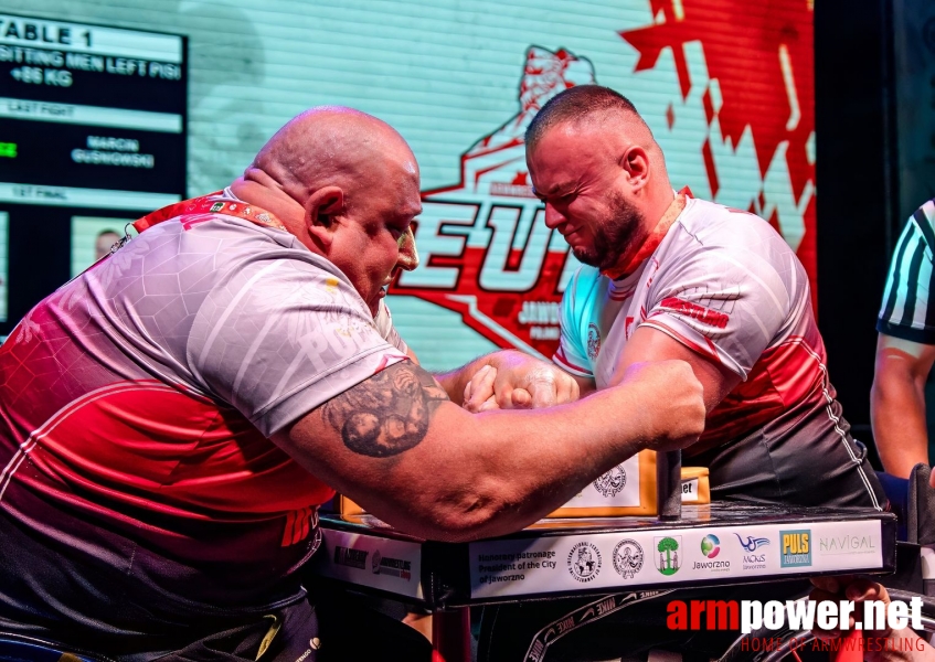 European Armwrestling Championship 2024 - left hand - day 1 # Armwrestling # Armpower.net