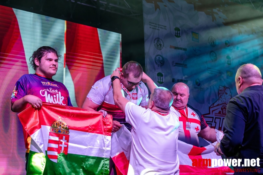 European Armwrestling Championship 2024 - left hand - day 1 # Siłowanie na ręce # Armwrestling # Armpower.net