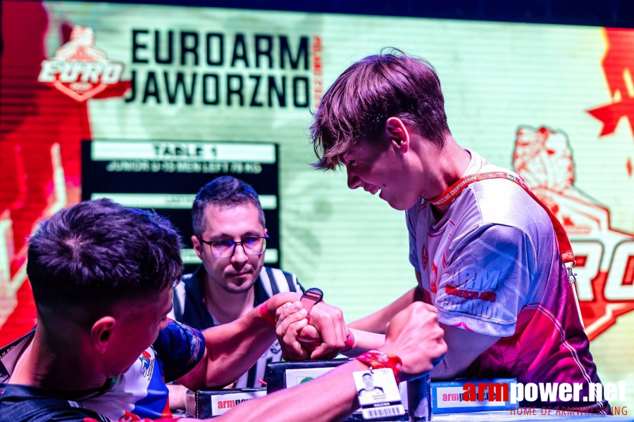 European Armwrestling Championship 2024 - left hand - day 1 # Armwrestling # Armpower.net