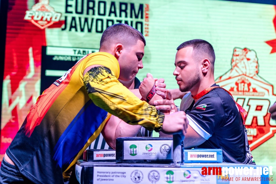 European Armwrestling Championship 2024 - left hand - day 1 # Armwrestling # Armpower.net